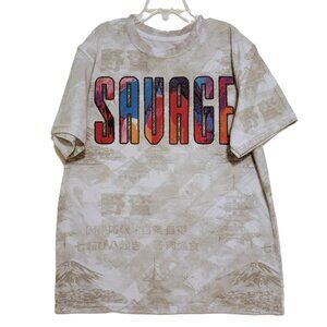 VGUC: Boys' Fresh Laundry sz L Gray Graphic T-Shirt